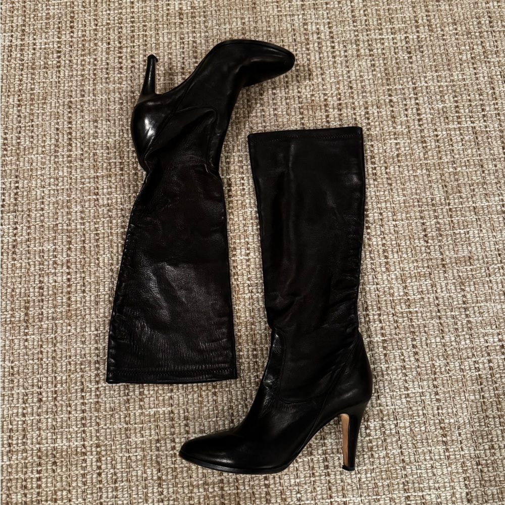 Cole Haan - Black Heeled Boots with Nike Air